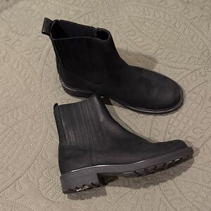 Worn Once - Clarks Black Ankle Boots